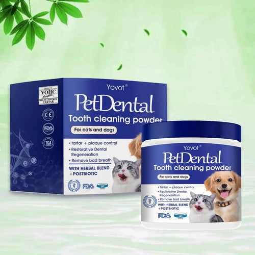 【OFFICIAL STORE】FINAL DAY SALE! 🔥 Save 70% - Yovot® Pet Dental Powder – the Aussie-approved way to freshen breath, regenerate teeth, and banish tartar for your cats & dogs (AVA Recommended)! 🐶🐱