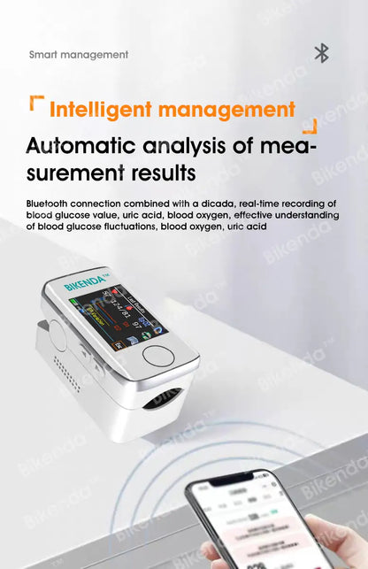 【OFFICIAL STORE】Bikenda™ Non-Invasive Blood Glucose Meter – 99.9% Accuracy🎄