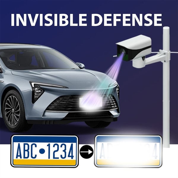 [𝐋𝐚𝐬𝐭 𝐃𝐚𝐲: 𝟖𝟎% 𝐎𝐟𝐟!] Invisible License Plate Spray – Protects Your Plate from Unwanted Cameras