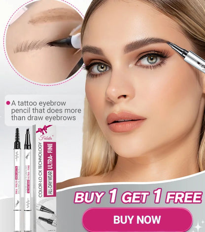 Waterproof & Sweatproof 3D Precision Eyebrow Pen – Quick & Defined Lines