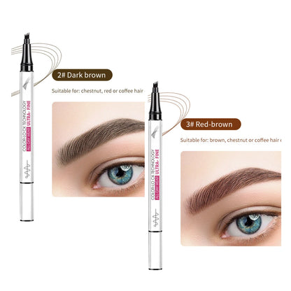 Waterproof & Sweatproof 3D Precision Eyebrow Pen – Quick & Defined Lines