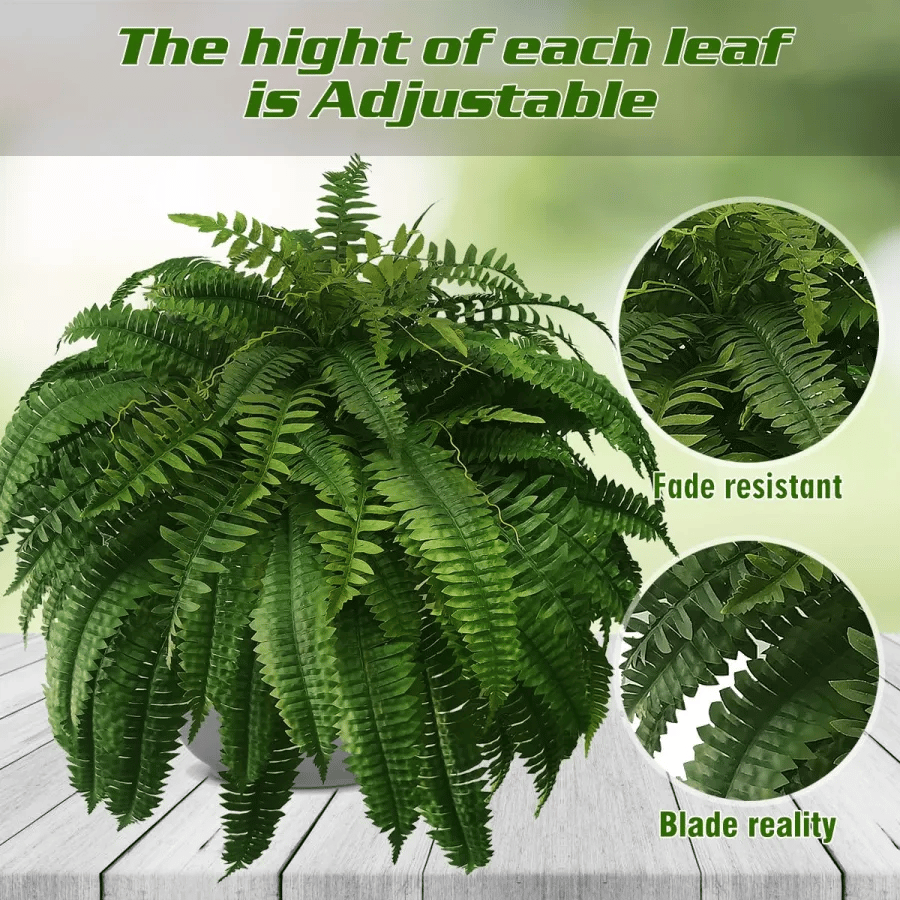 Last Day Discount：80% OFF UV Resistant Lifelike Artificial Boston Fern 🪴