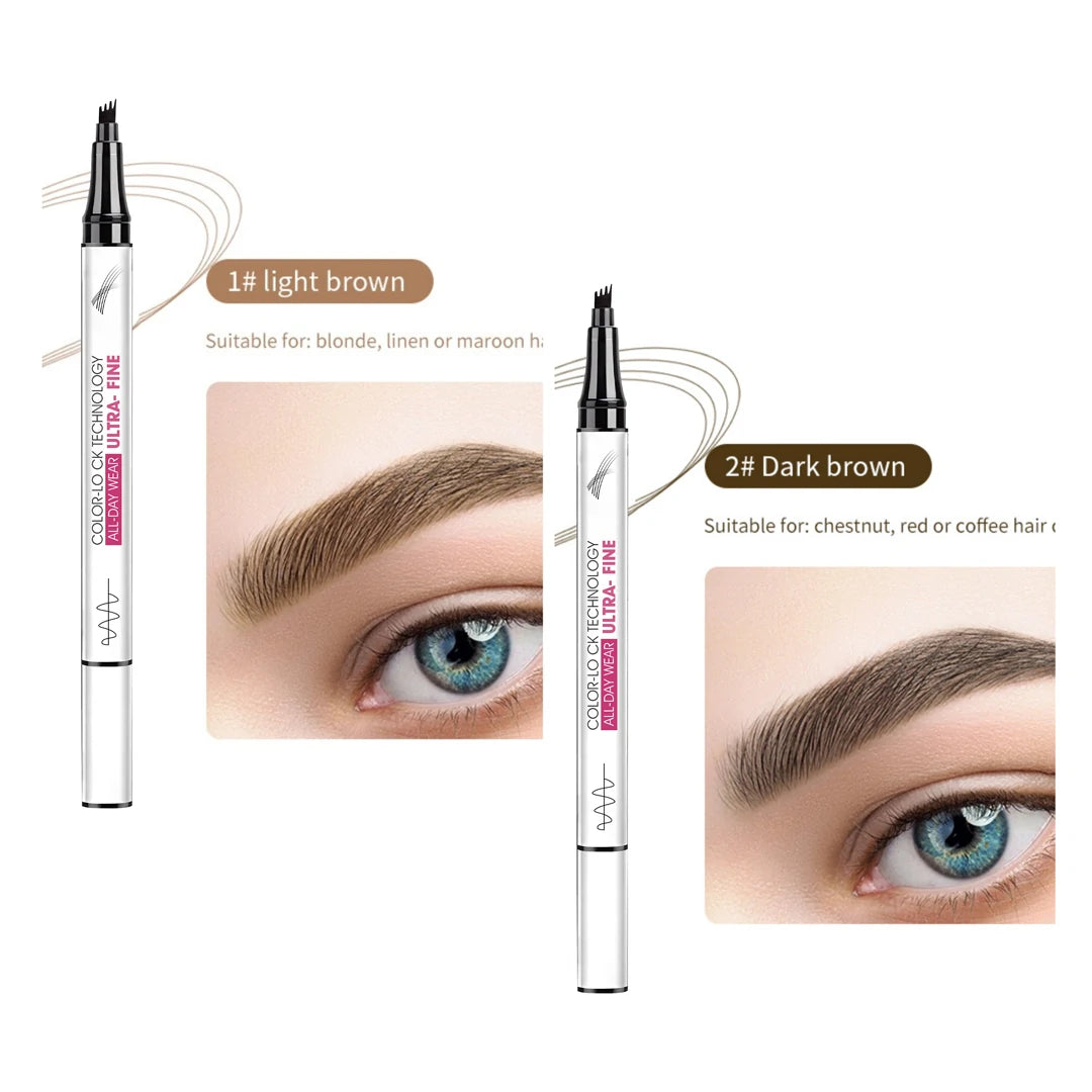 Waterproof & Sweatproof 3D Precision Eyebrow Pen – Quick & Defined Lines