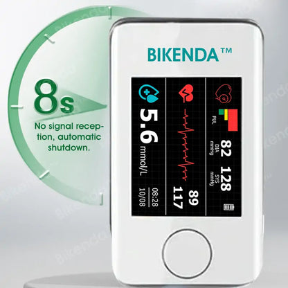 【Official Store】Bikenda™ Smart & Multifunctional Non-Invasive Blood Glucose Meter [99.9% Accuracy] - 🏥Recommended by St Vincent's Hospital