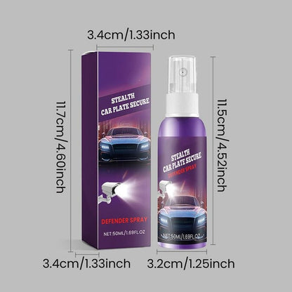 [𝐋𝐚𝐬𝐭 𝐃𝐚𝐲: 𝟖𝟎% 𝐎𝐟𝐟!] Invisible License Plate Spray – Protects Your Plate from Unwanted Cameras