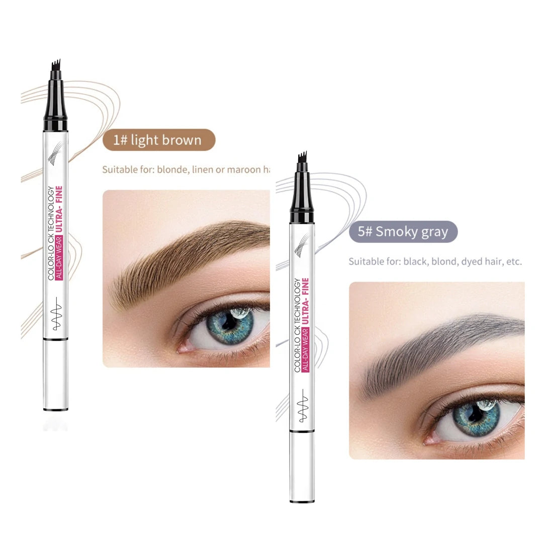 Waterproof & Sweatproof 3D Precision Eyebrow Pen – Quick & Defined Lines