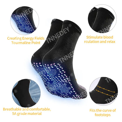 EMOBARRY® VitaluxeTourmaline Magnetic Compression Therapy Socks 🧦【🎁2025 New Year's Exclusive Offer - 80% OFF】