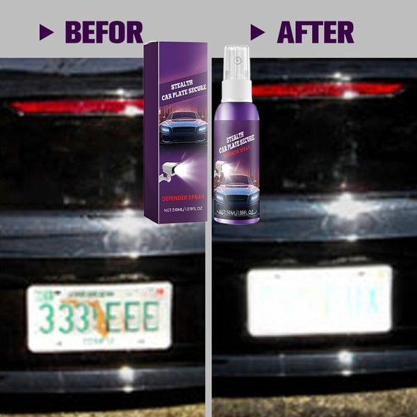 【OFFICIAL STORE】Car License Plate Invisible Spray