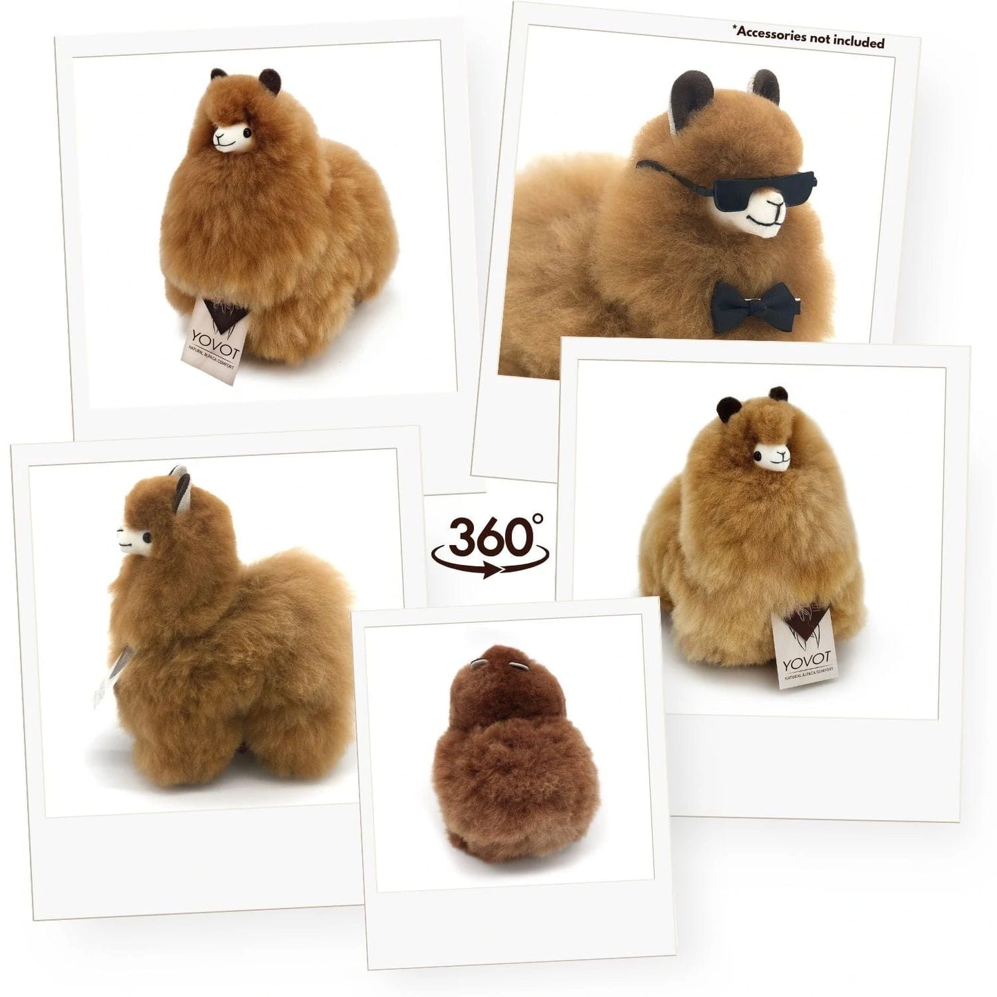 Yovot- Hazelnut - Alpaca Stuffed Animal (Australia)