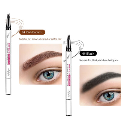 Waterproof & Sweatproof 3D Precision Eyebrow Pen – Quick & Defined Lines