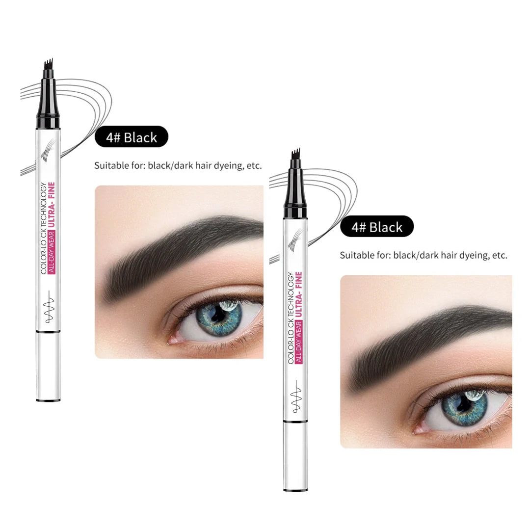 Waterproof & Sweatproof 3D Precision Eyebrow Pen – Quick & Defined Lines