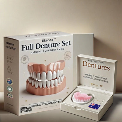 Bikenda™-🦷Advanced Customized Full Denture Set🦷 (⏰Limited time discount last 30 minutes⏰)