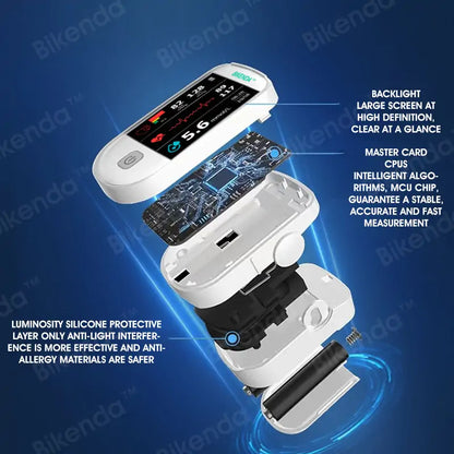 【OFFICIAL STORE】Bikenda™ Advanced Next-Gen Intelligent Multifunctional Non-Invasive Laser Blood Glucose Meter [99.9% Precision & Accuracy]