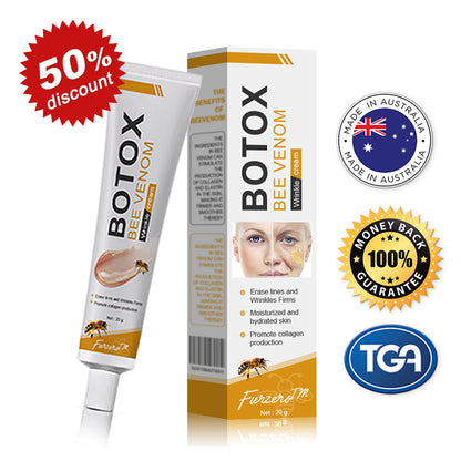 ⏳ Hurry! LAST CHANCE to Save 50% on Fubsta™ Botox Bee Venom Wrinkle Removal Cream! 🌟 ✅ TGA Certified – Trusted, Effective, and Safe!