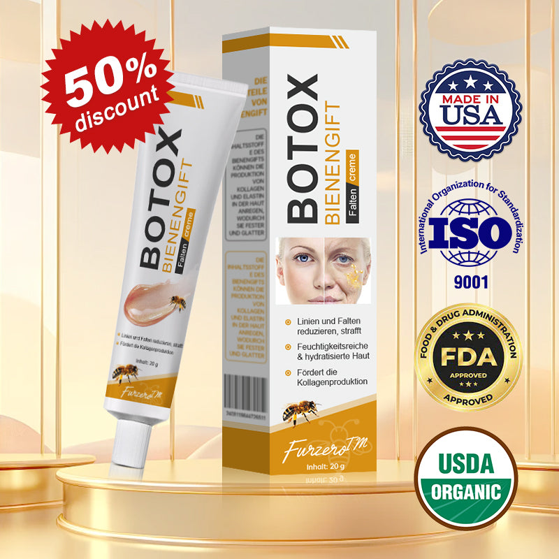 Made and Shipped from the Australia✅ Furzero™ Botox Bee Venom Wrinkle Removal Cream-Last Day Promotion 70% OFF